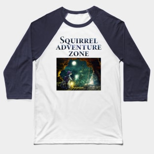 Squirrel Adventure Zone Gift for Adventures Baseball T-Shirt